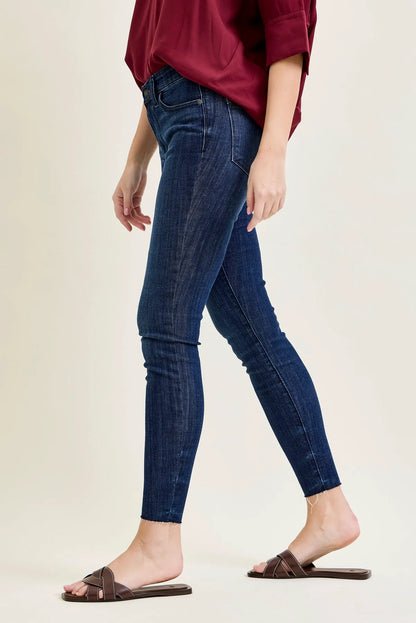 Sienna Edgy Skinnies with a Raw Twist
