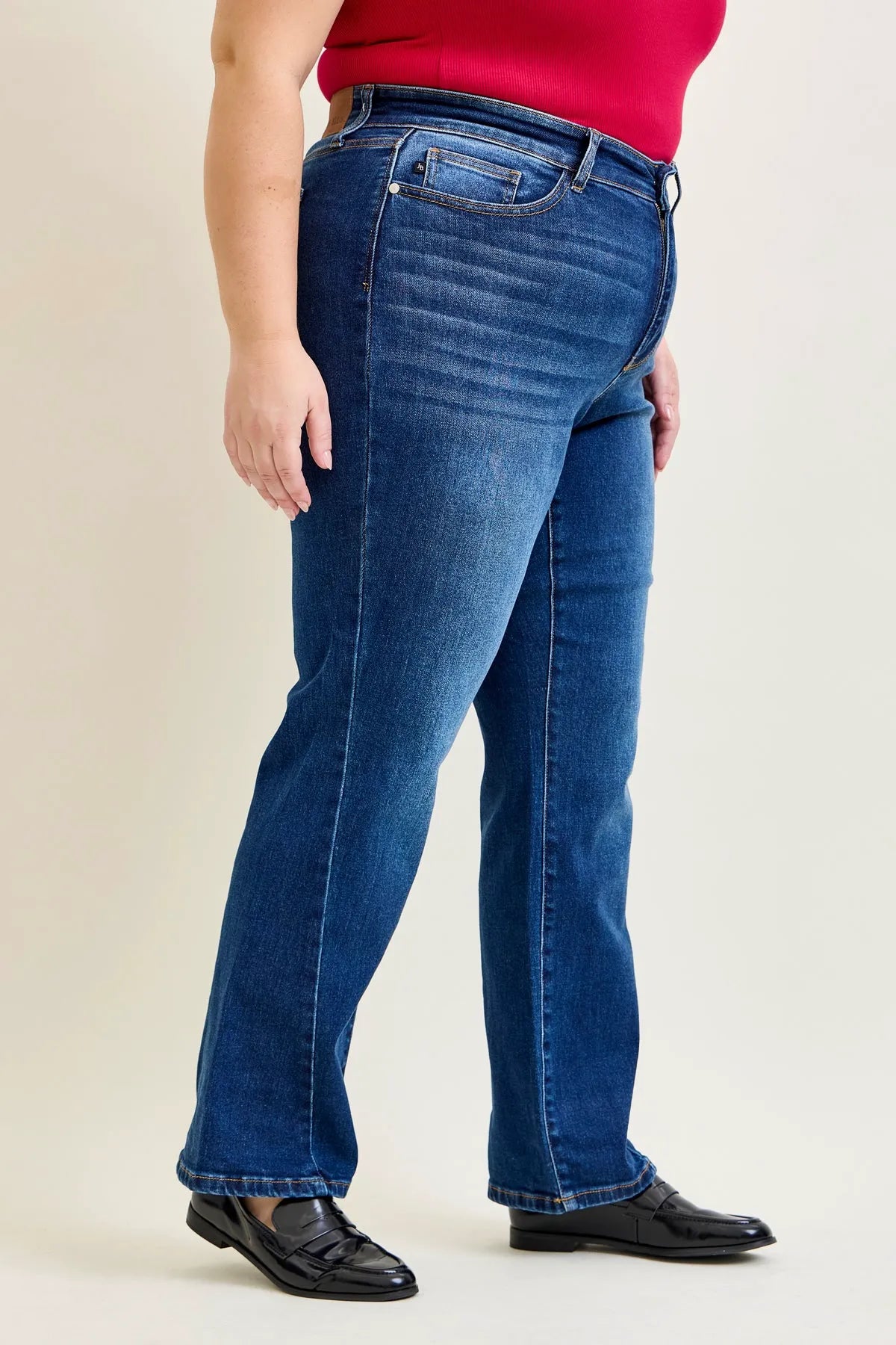 Kimberly Side Seam Detail Straight - PLUS