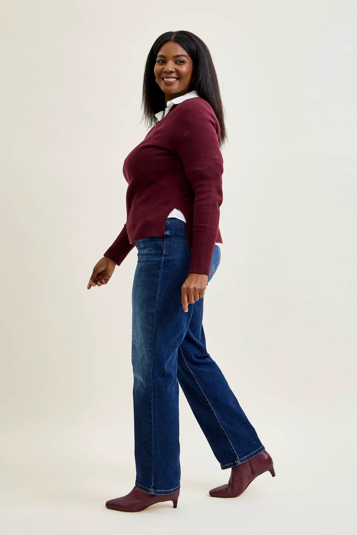 Tracy Vintage Wash ThermaDENIM Straight Fit - PLUS