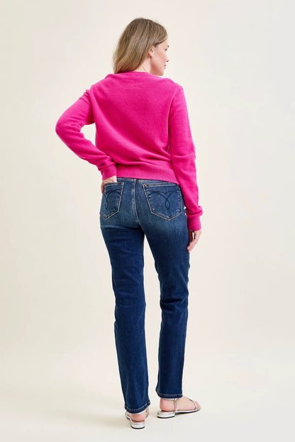 Tracy Vintage Wash ThermaDENIM Straight Fit