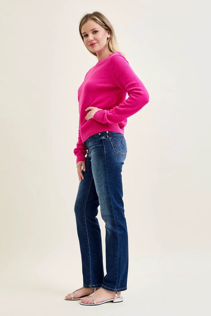 Tracy Vintage Wash ThermaDENIM Straight Fit