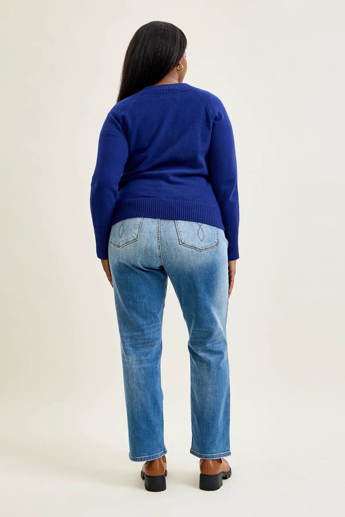 Delaney Vintage Wash ThermaDENIM Straight Fit - PLUS
