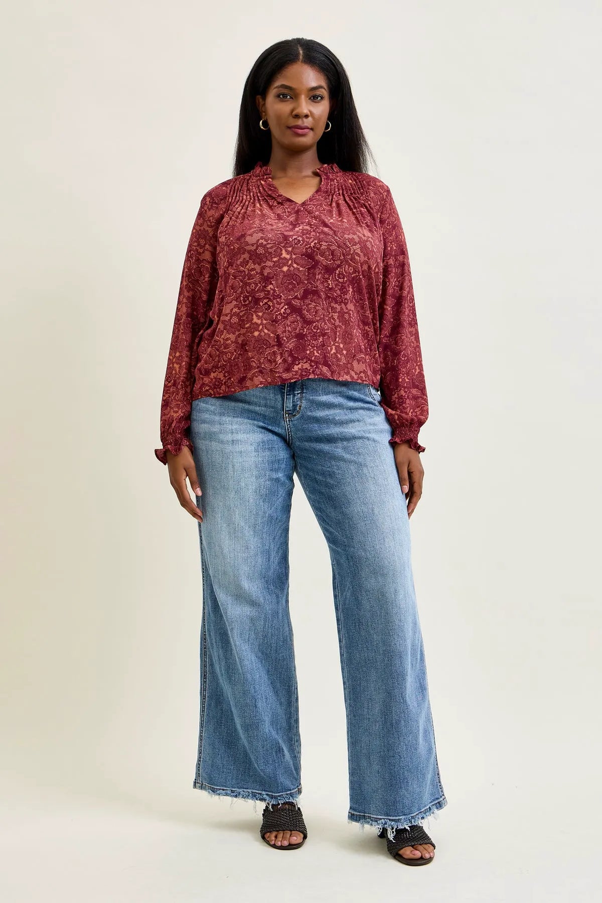 Lux Retro Wide Leg - PLUS