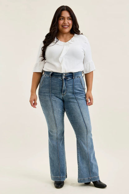 Charlotte Dusty Day Trouser Flare - PLUS