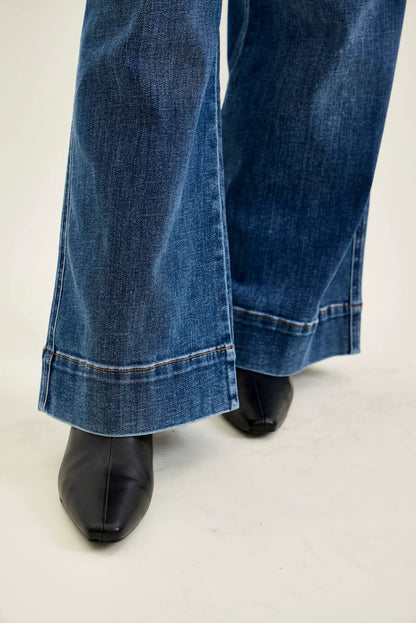Lux Retro Wide Trouser (Petite)