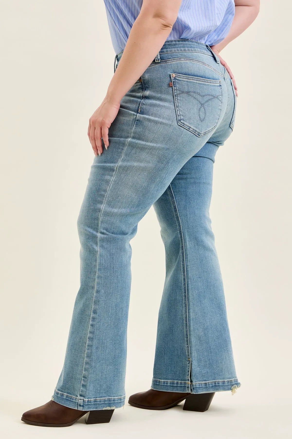 Multi Inseam Charlotte Flare (Long Inseam) - PLUS