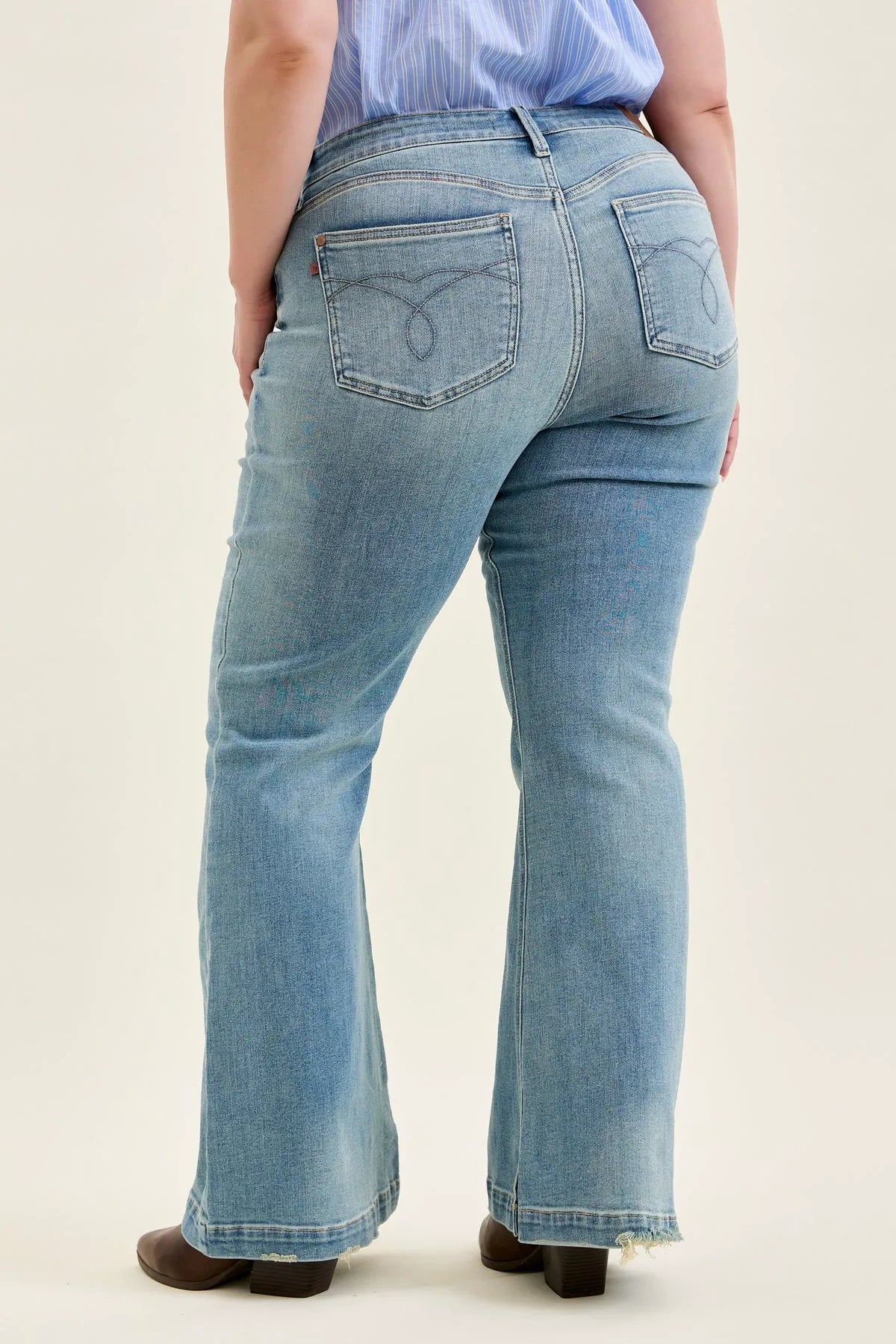 Multi Inseam Charlotte Flare (Long Inseam) - PLUS