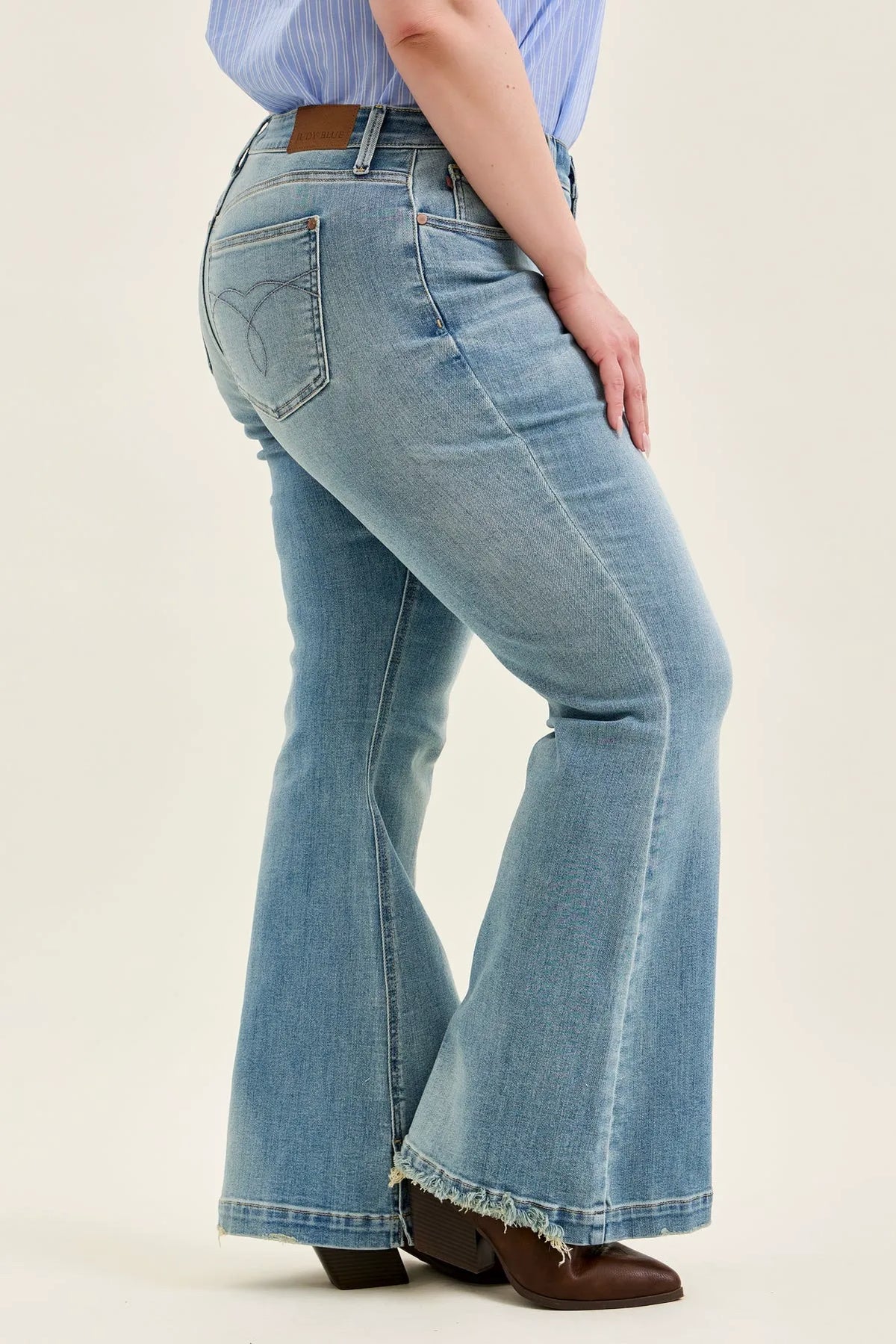 Multi Inseam Charlotte Flare (Long Inseam) - PLUS