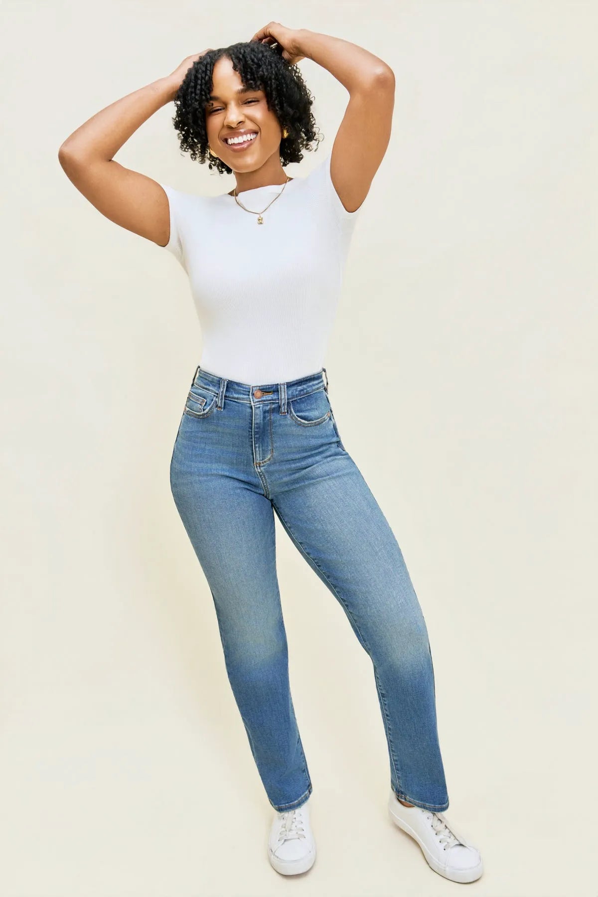 Kimberly Straight Fit (Dark Wash)