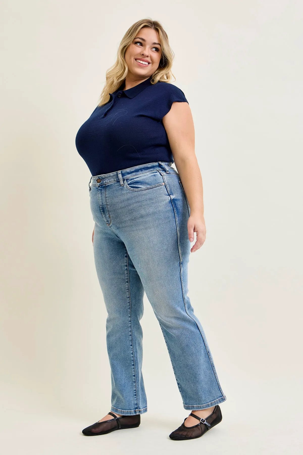 Kimberly Vintage Straight Fit - PLUS