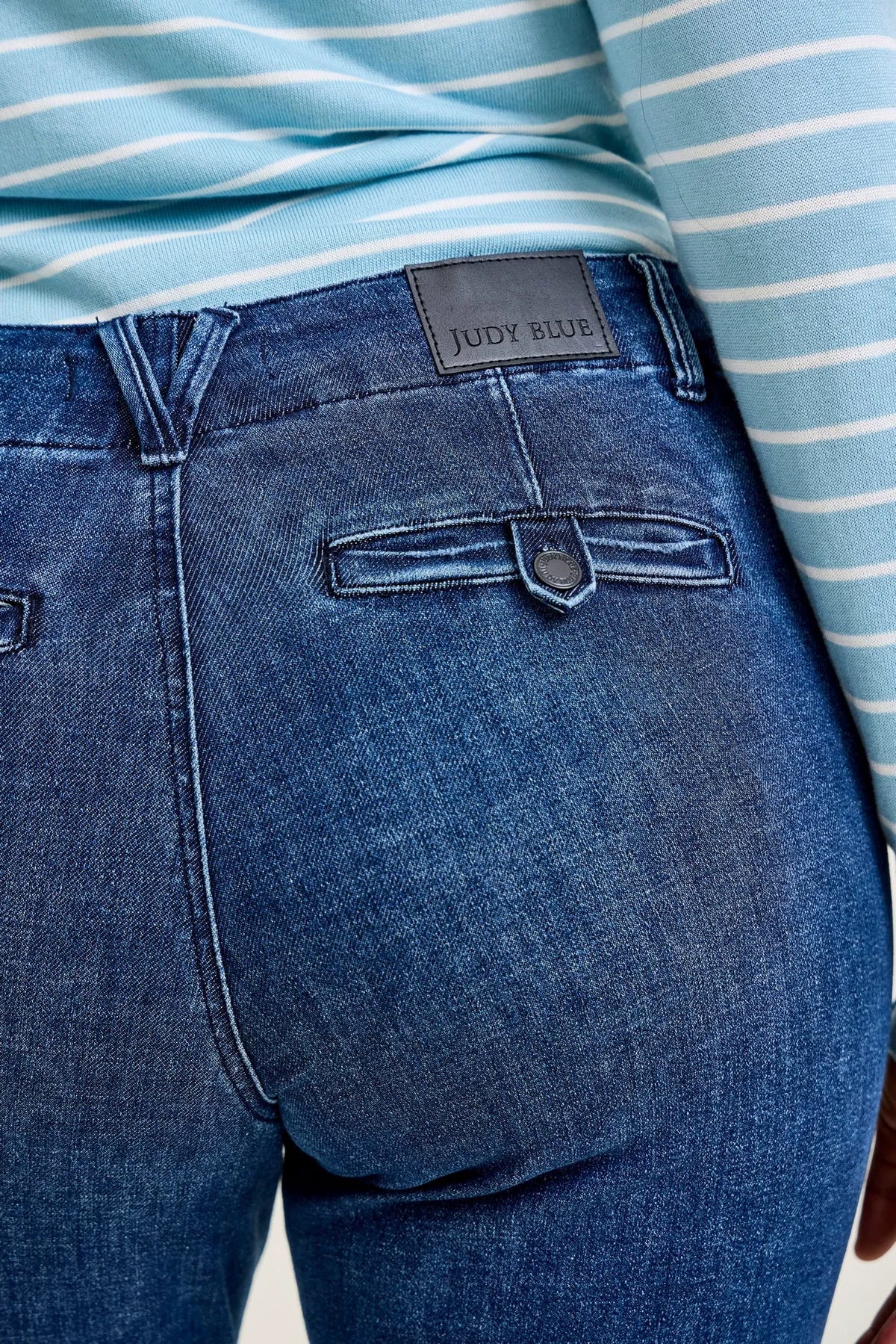 Daisy Bootcut Trousers with TC & Welt Pockets - PLUS