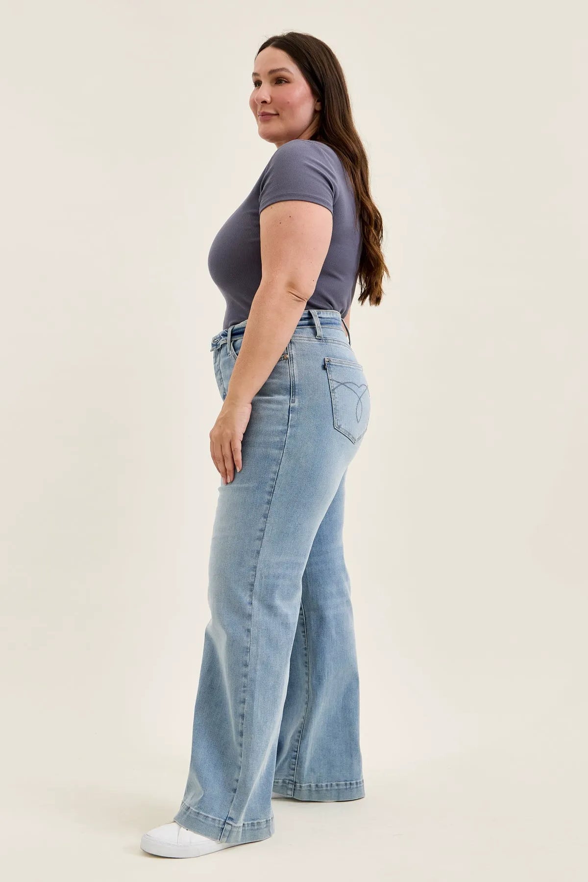 Lux Retro Wide With Fold-Over Waistband - PLUS