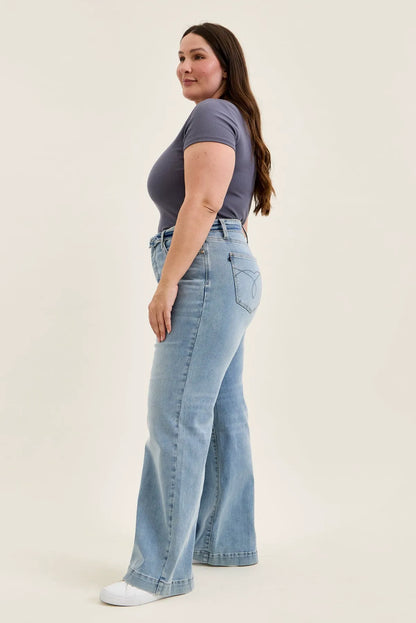 Lux Retro Wide With Fold-Over Waistband - PLUS