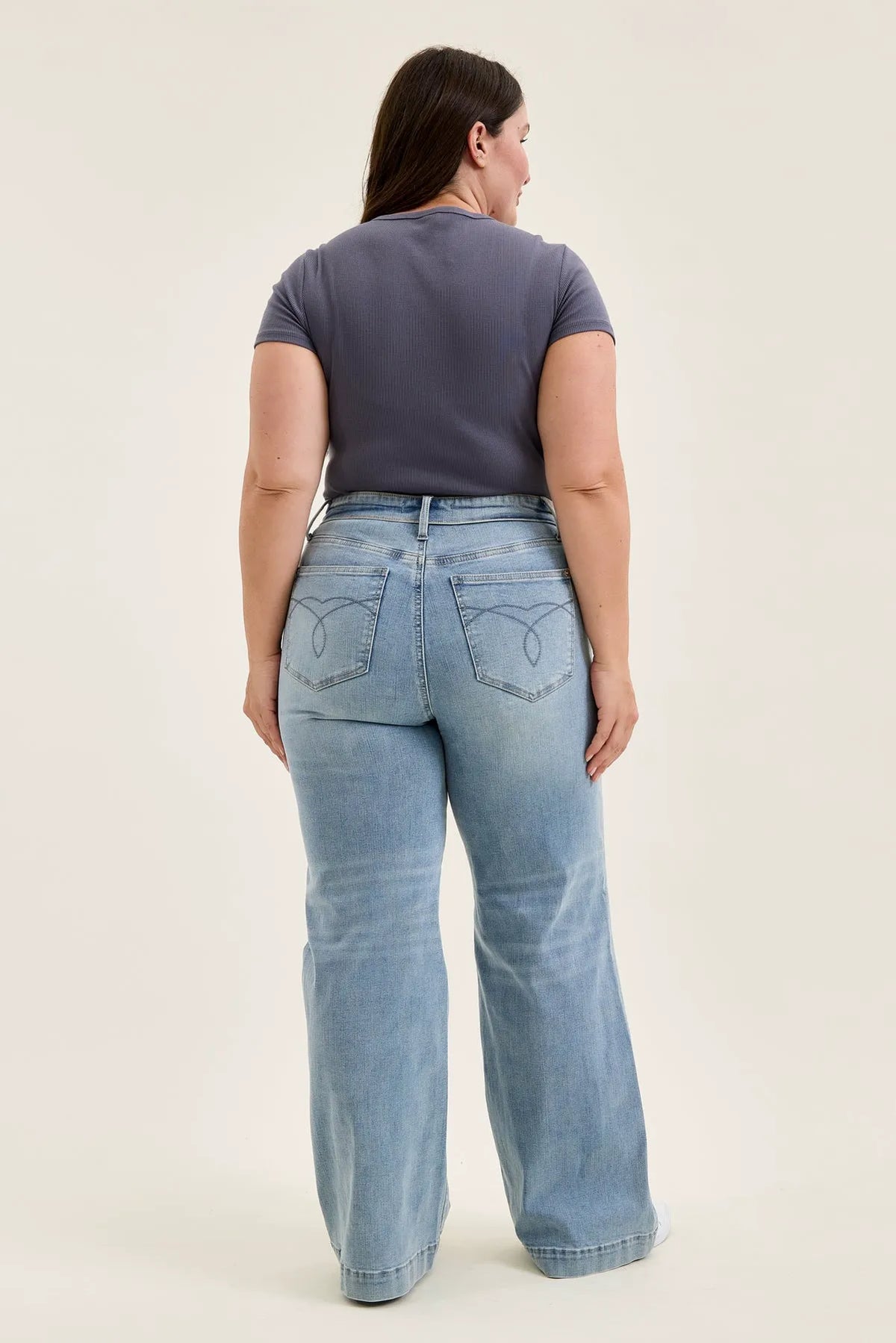 Lux Retro Wide With Fold-Over Waistband - PLUS