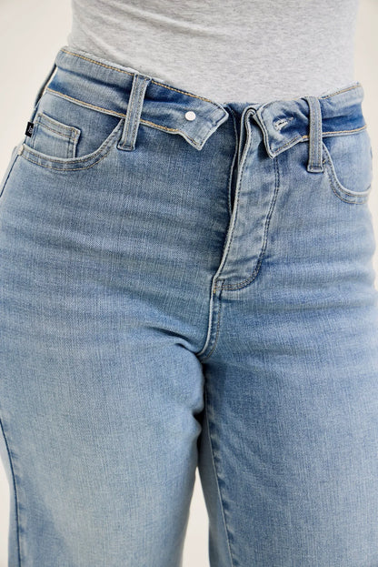 Lux Retro Wide With Fold-Over Waistband