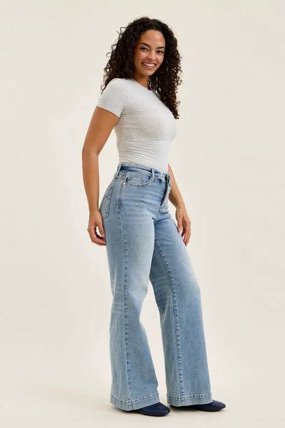 Lux Retro Wide With Fold-Over Waistband