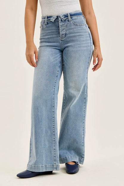 Lux Retro Wide With Fold-Over Waistband