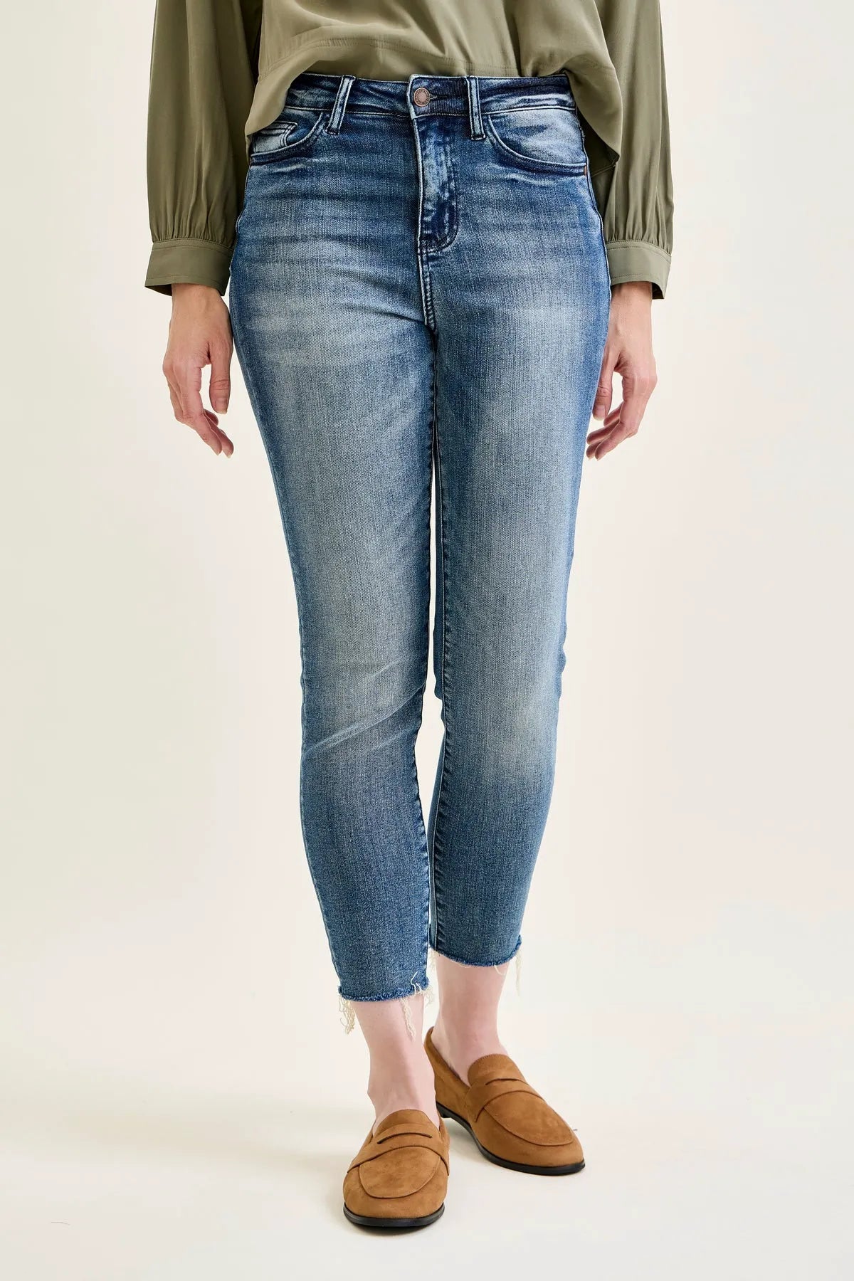 Angie Raw Hem Relaxed Fit
