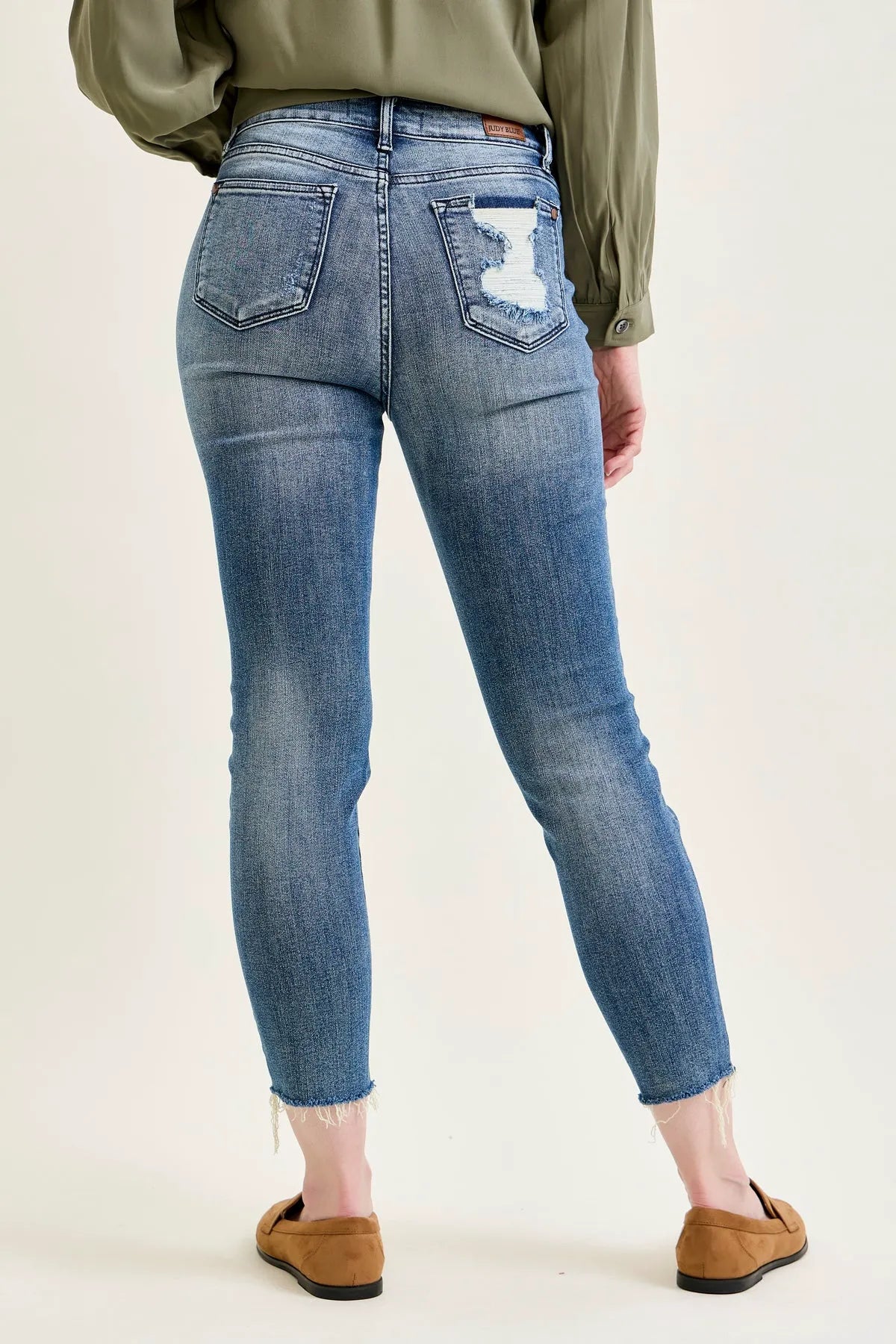 Angie Raw Hem Relaxed Fit