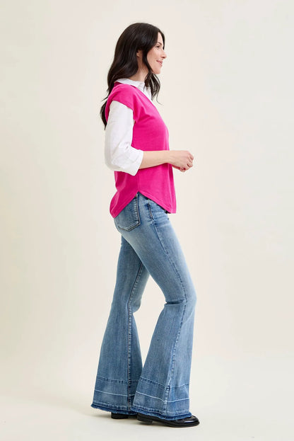 Charlotte Tummy Control Release Hem Flare