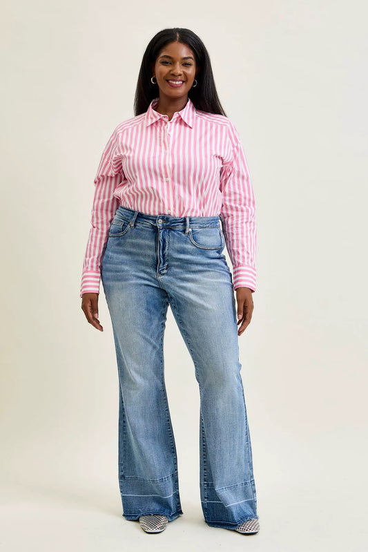 Charlotte Tummy Control Release Hem Flare - PLUS