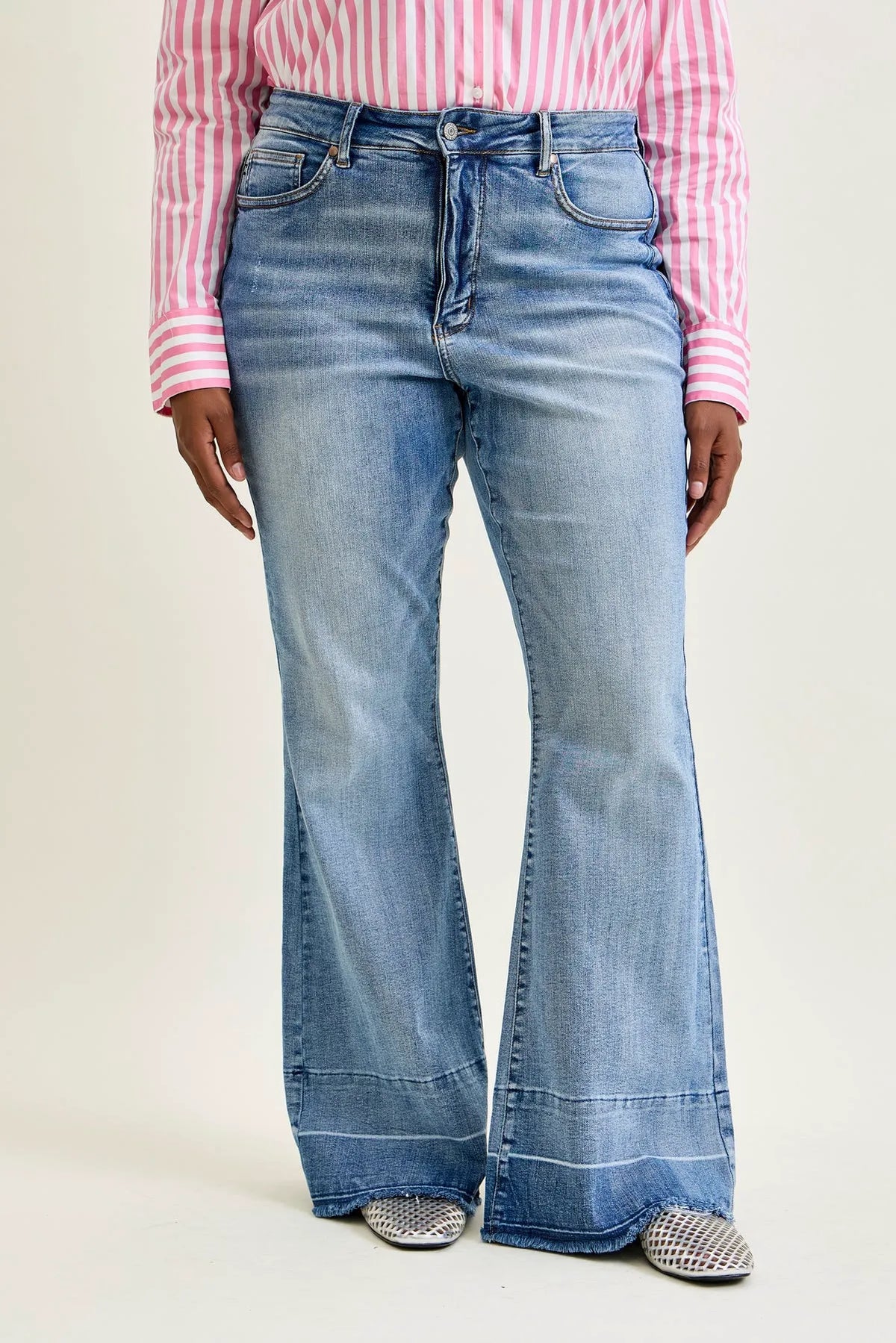 Charlotte Tummy Control Release Hem Flare - PLUS