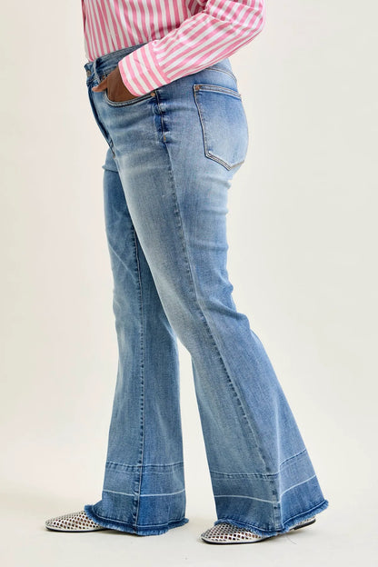 Charlotte Tummy Control Release Hem Flare - PLUS
