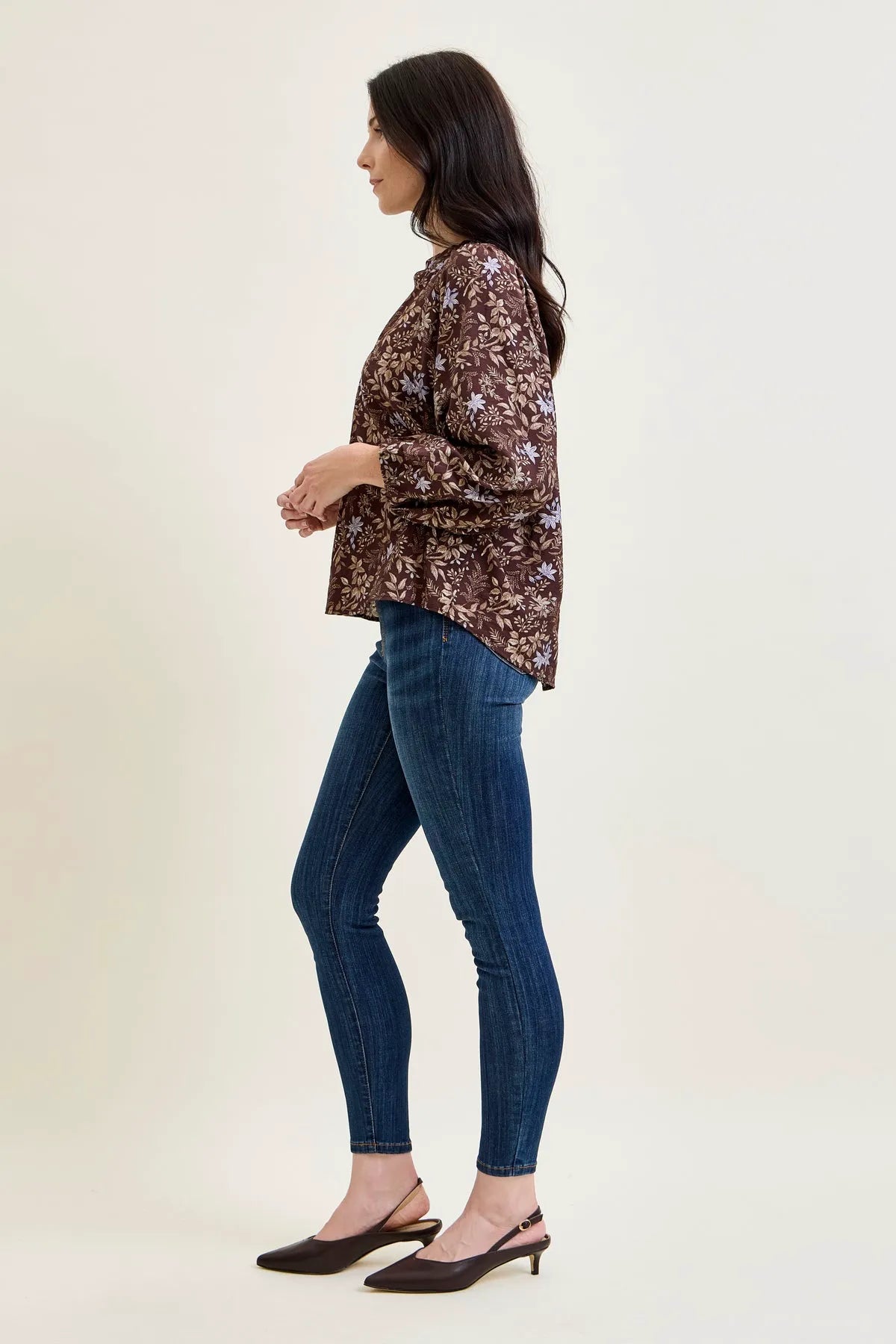 Sienna Patch Pocket Pull-On Classic Skinny Jeans
