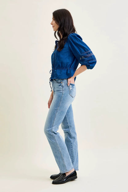 Kimberly Tummy Control Straight Jeans