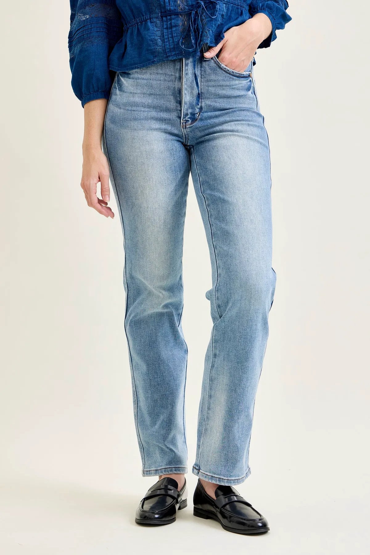 Kimberly Tummy Control Straight Jeans