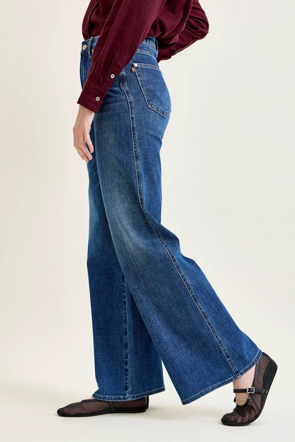 Lux Tummy Control Retro Wide Leg Jeans