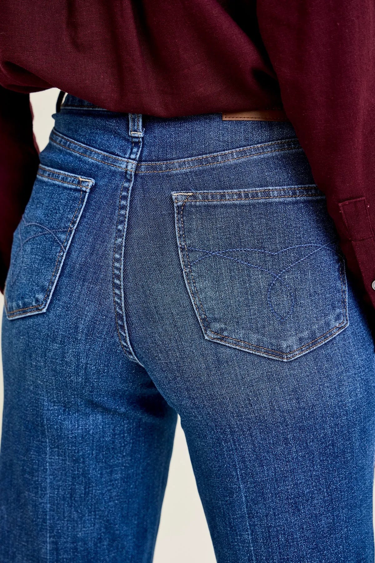 Lux Tummy Control Retro Wide Leg Jeans