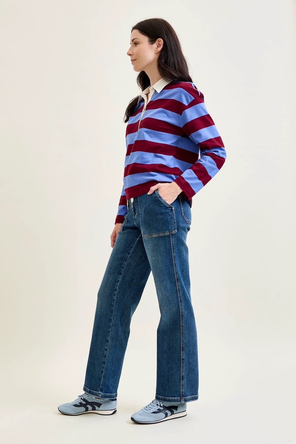 Lux Drawstring Wide Leg
