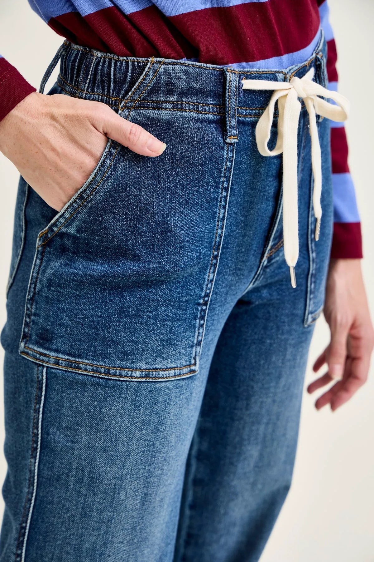 Lux Drawstring Wide Leg