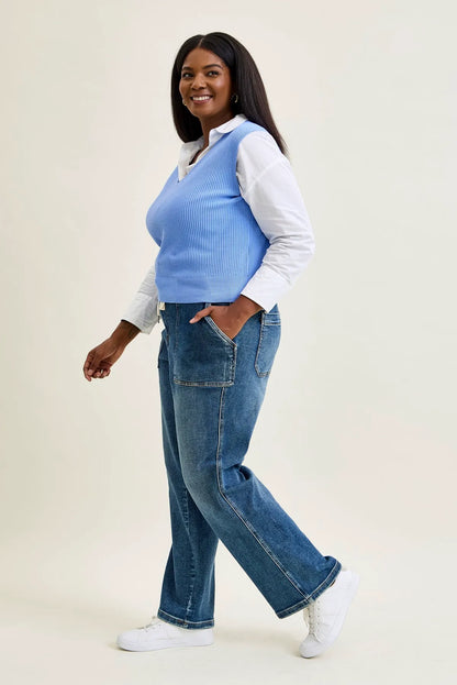 Lux Drawstring Wide Leg - PLUS