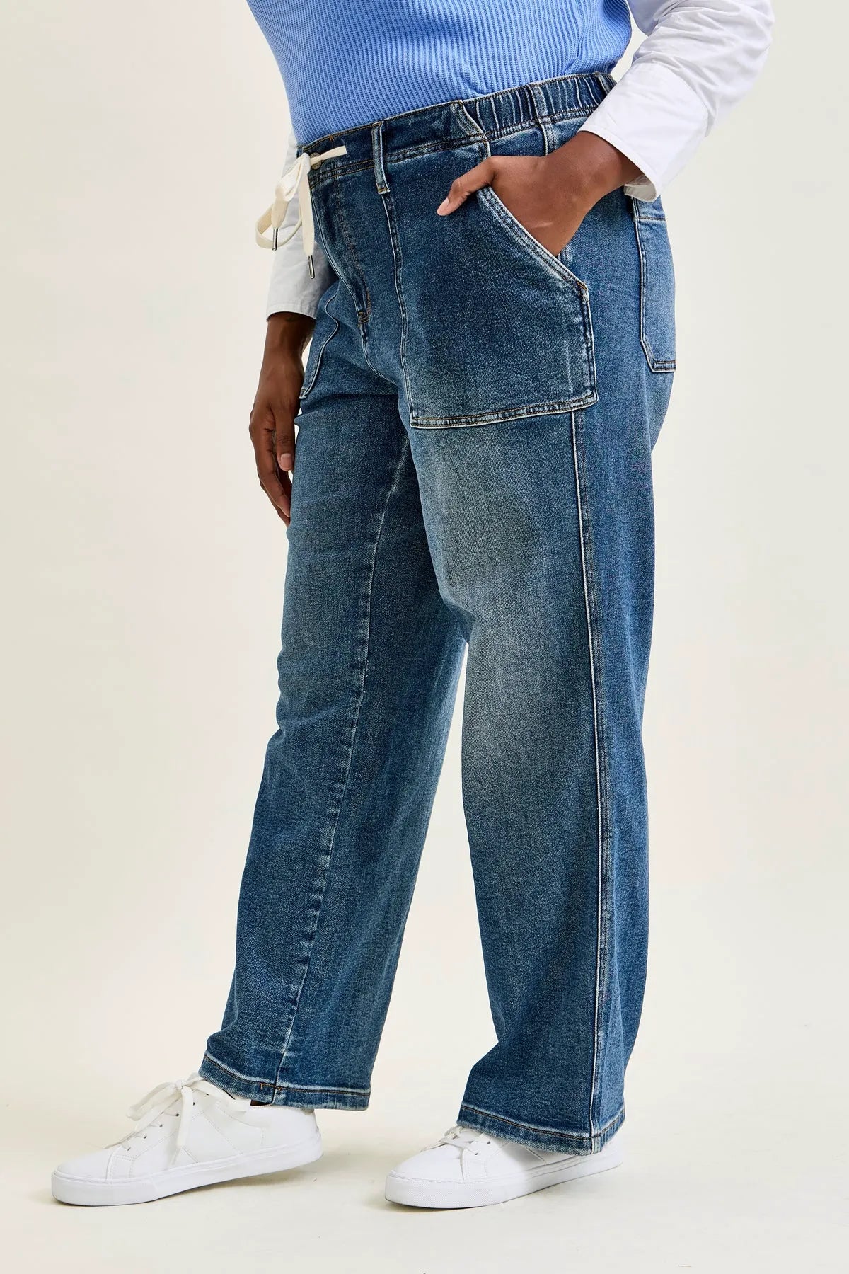 Lux Drawstring Wide Leg - PLUS
