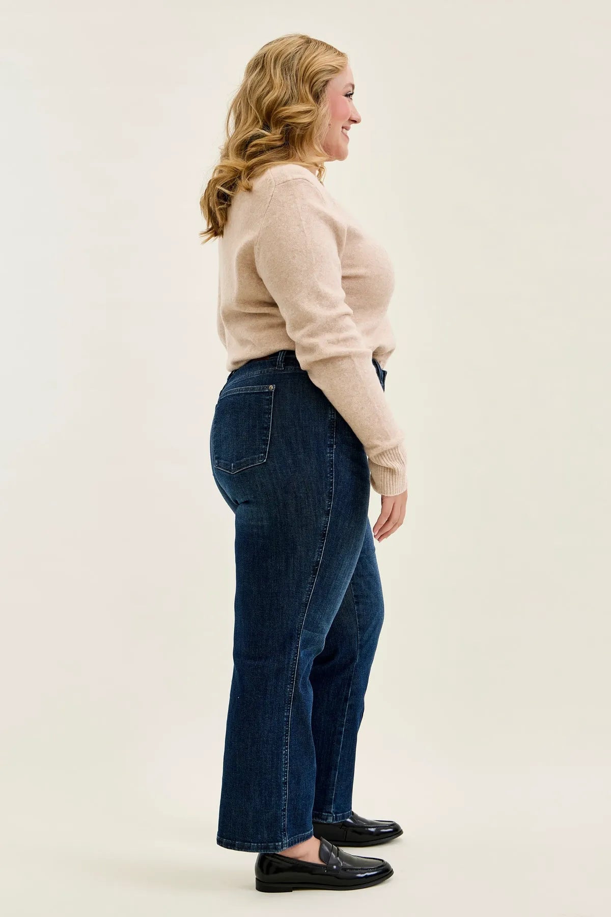Kimberly Classic Straight Jean (Petite) - PLUS