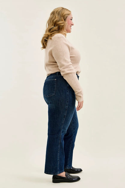 Kimberly Classic Straight Jean (Petite) - PLUS