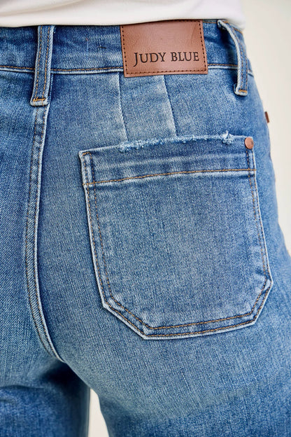 Lux Utility Pockets Cropped Wide Leg