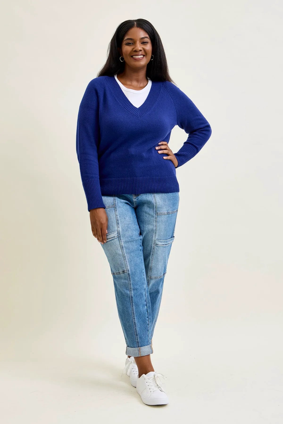 Cami Cuffed Cargo Joggers - PLUS