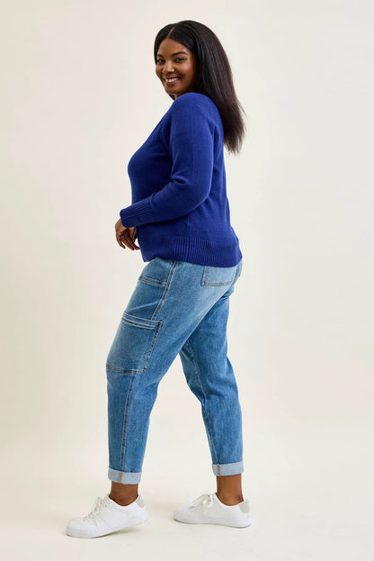 Cami Cuffed Cargo Joggers - PLUS
