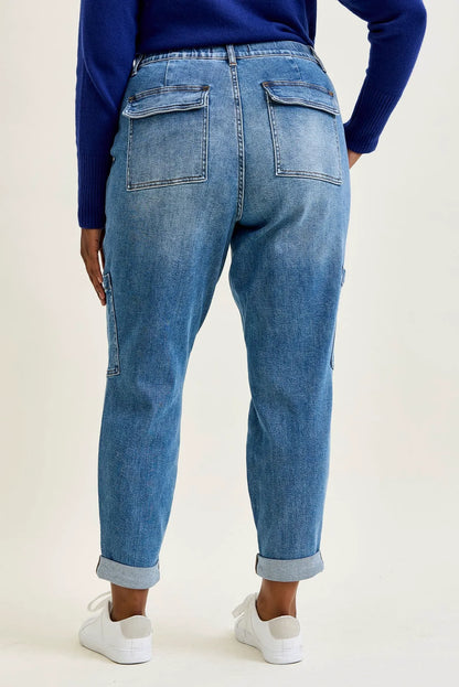Cami Cuffed Cargo Joggers - PLUS