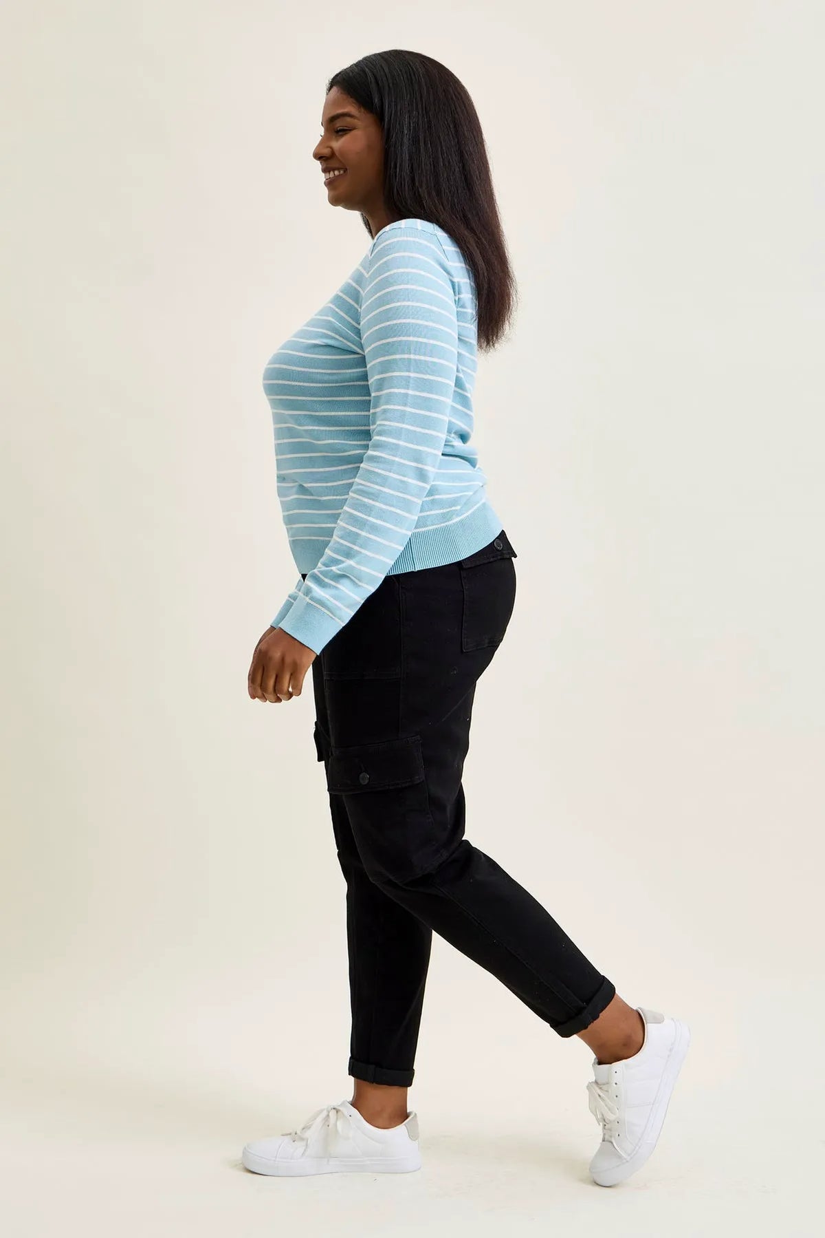 Cami Cuffed Cargo Joggers - PLUS