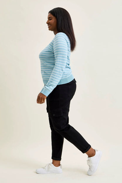 Cami Cuffed Cargo Joggers - PLUS