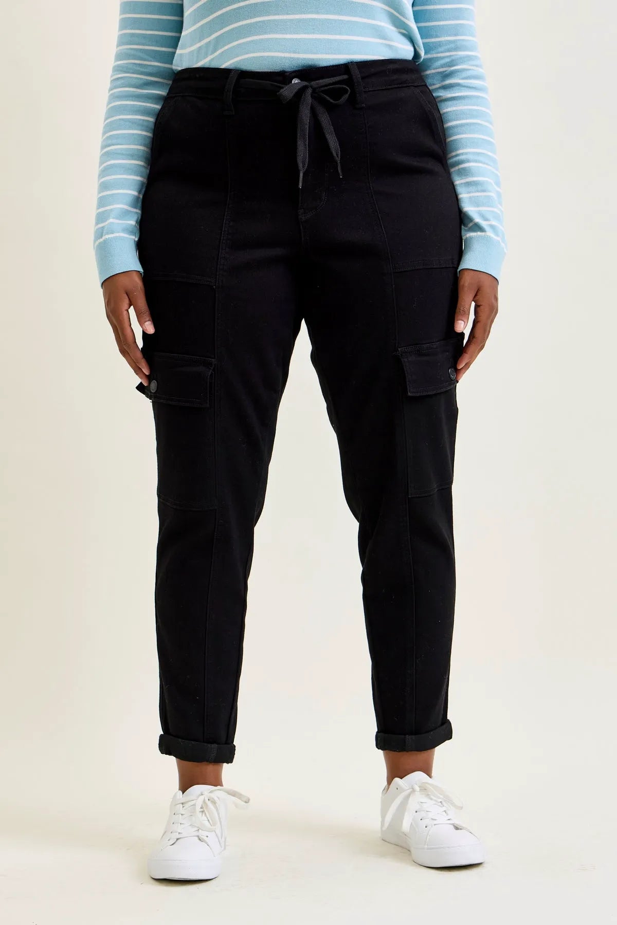 Cami Cuffed Cargo Joggers - PLUS