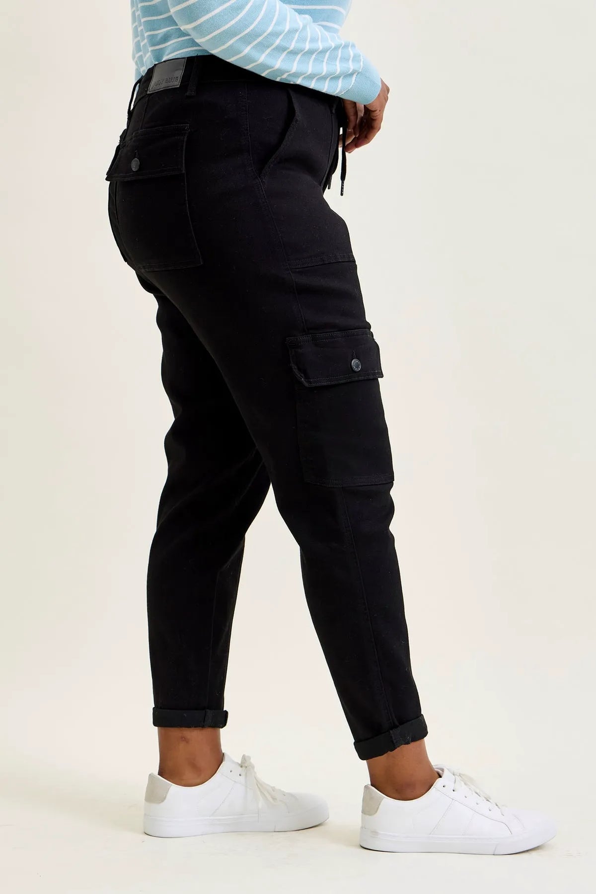 Cami Cuffed Cargo Joggers - PLUS