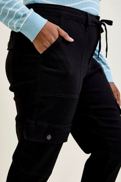 Cami Cuffed Cargo Joggers - PLUS