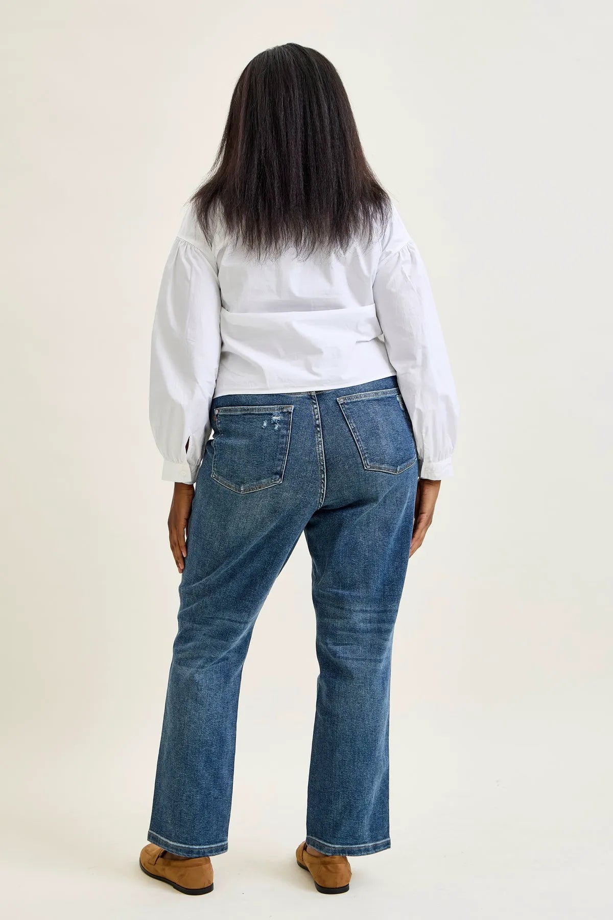 Kimberly Rigid Magic Straight Jeans - PLUS