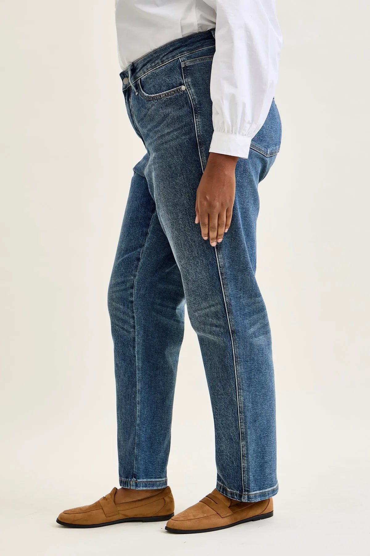 Kimberly Rigid Magic Straight Jeans - PLUS
