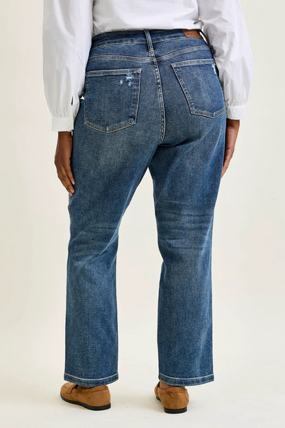 Kimberly Rigid Magic Straight Jeans - PLUS